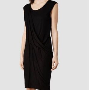 All Saints Amelia Draped Dress